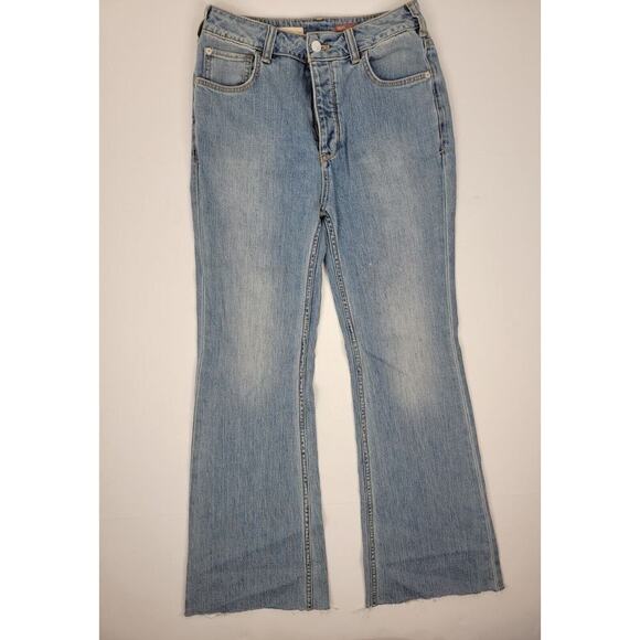 Pilcro Bootcut Jeans Womens 27 High Rise Trouser Button Fly 90s Y2K - Picture 2 of 13